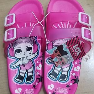NWT LOL flip flops